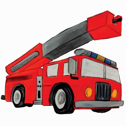 Fire Truck by Elate - Red