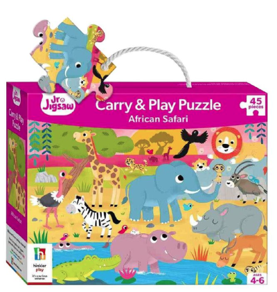 Carry & Play African Safari 45 pc Puzzle