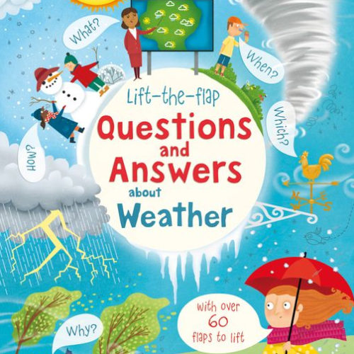 Kids "Lift the Flap" Board Book - Weather